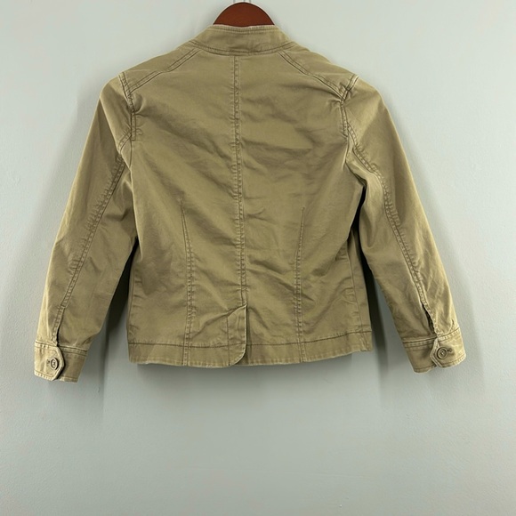 Women’s, Abercrombie & Fitch, Blazer style Shacket, Medium, Tan - Picture 5 of 11